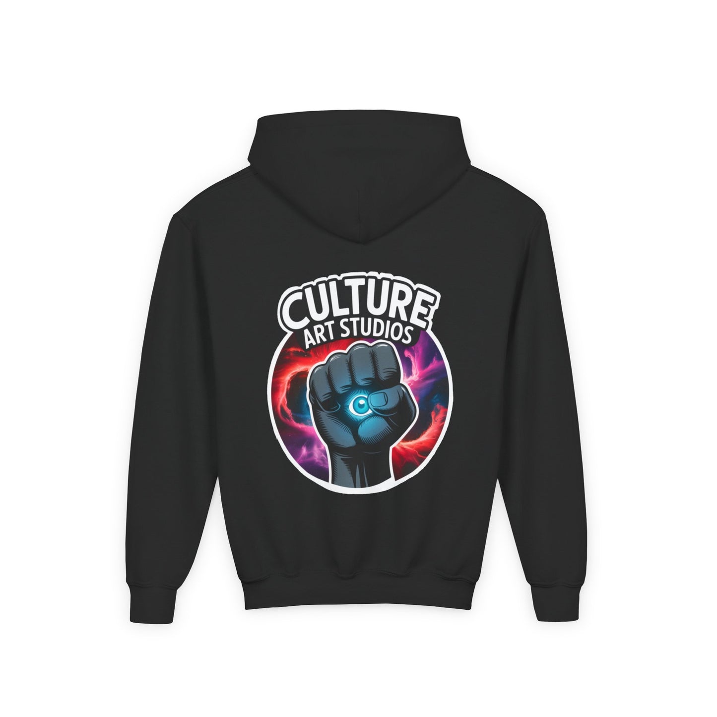 Youth Hoodie with Bold Culture Design, Cozy Casual Wear, Streetwear Gift for Teens, Perfect for School and Events, Fun Fashion Statement